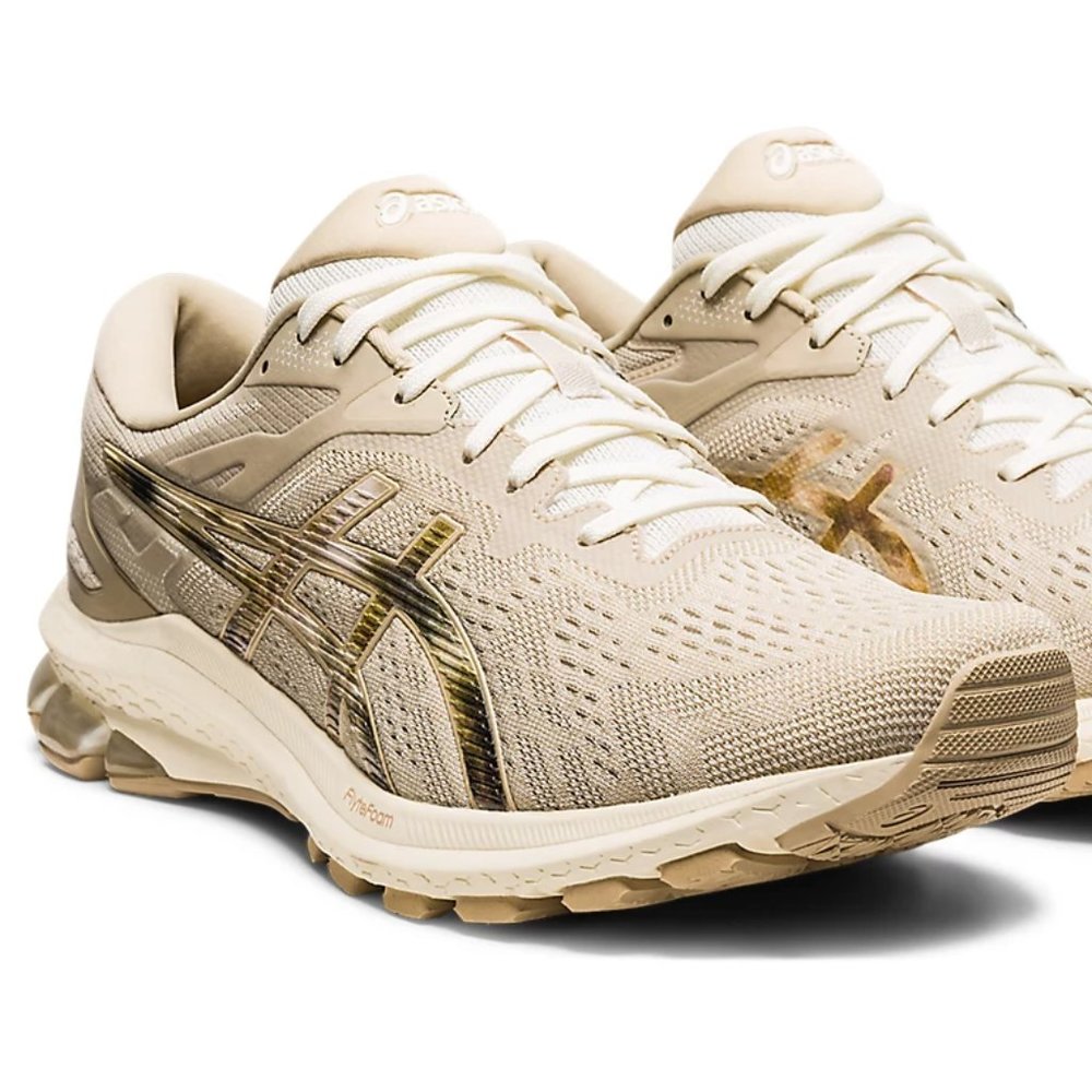 Asics GT-1000 10 Running Shoes Cream Putty Size 8.5